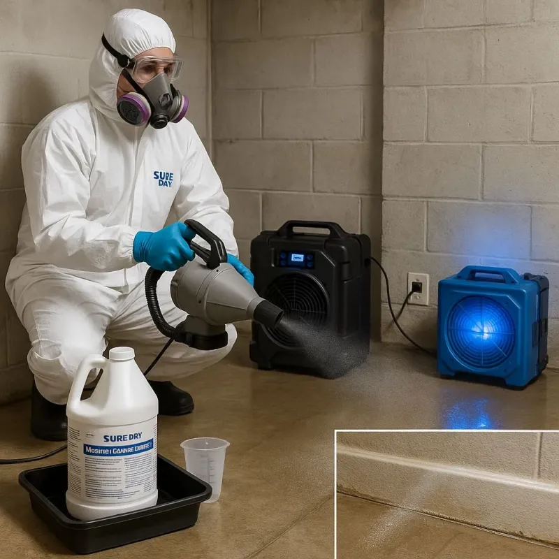 Sanitization and Odor Removal process in Curtisville, PA