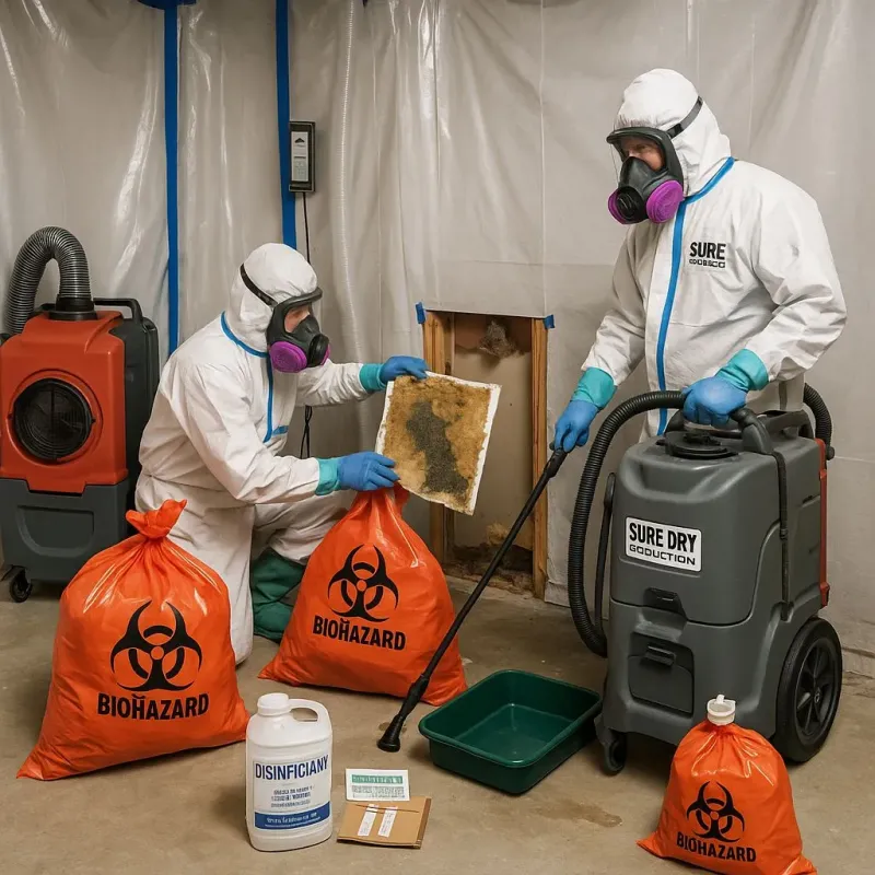 Contaminated Water Handling Protocols process in Curtisville, PA